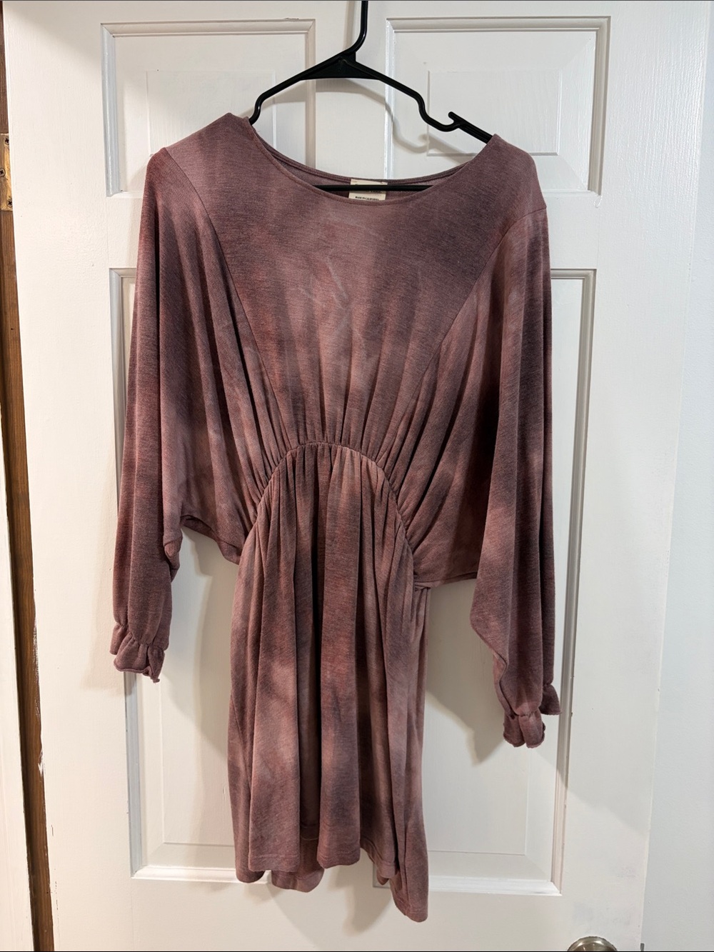 Peach Love California Dusky Rose Pullover Dress